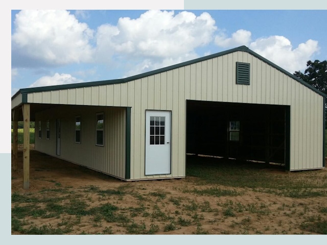 Строительство конюшен в Кинели