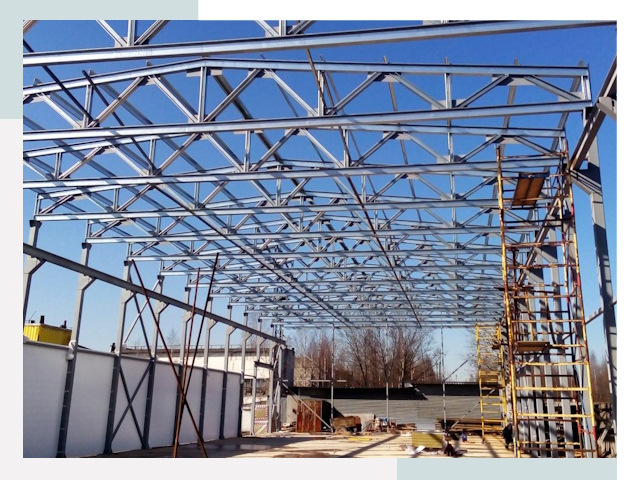 Строительство цехов в Кинель от 611 руб. под ключ