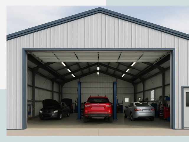 Ангары из сэндвич панелей от 611 руб. в Кинель