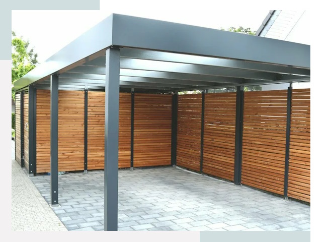 Навесы для парковки в Кинели