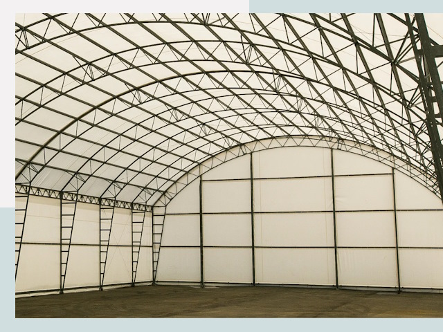 Арочные ангары от 611 руб. в Кинель и Самарская область