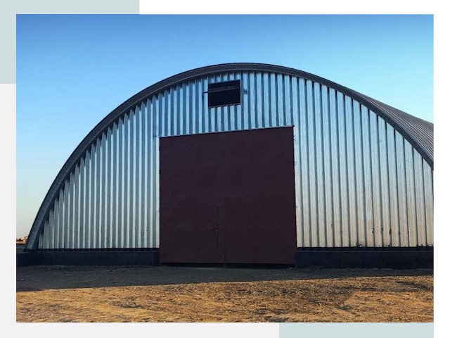 Арочные ангары в Кинели