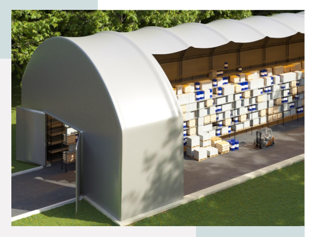 Тентовые ангары в Кинели