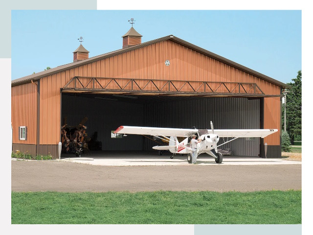 Ангары для самолетов в Кинели