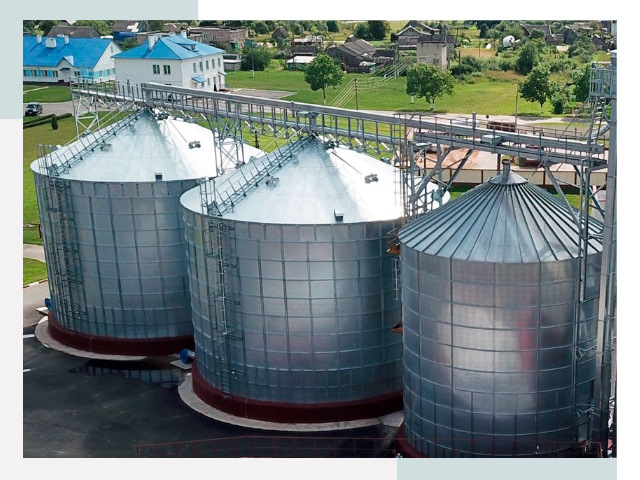 Металлические силосы в Кинели