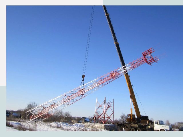 Строительство башен связи в Кинели от 611 руб.