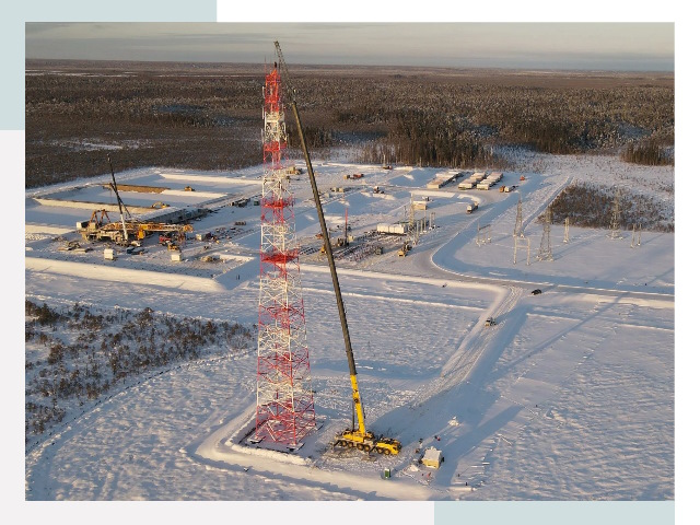 Мачты связи в Кинели