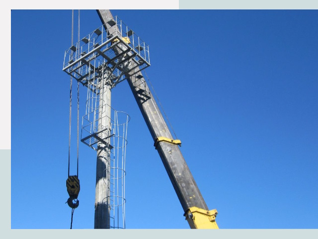 Монтаж осветительных мачт в Кинель от 611 руб.