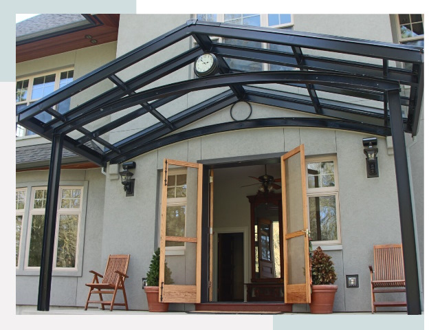 Козырьки металлические в Кинели