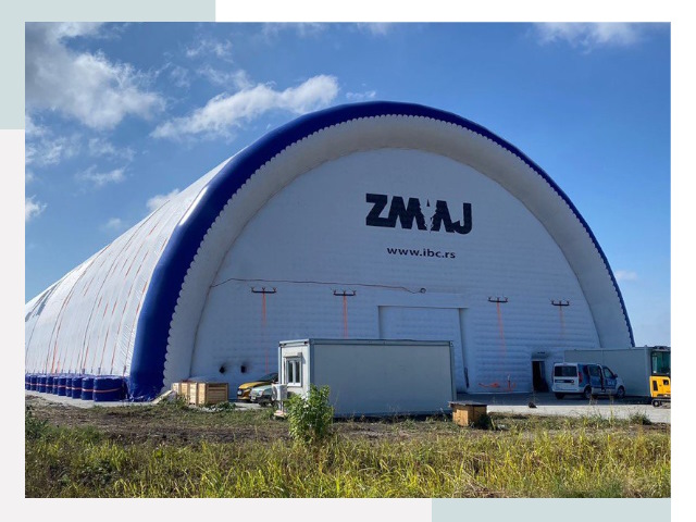 Брендирование ангаров в Кинели