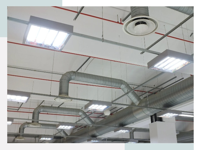 Вентиляция ангаров в Кинели