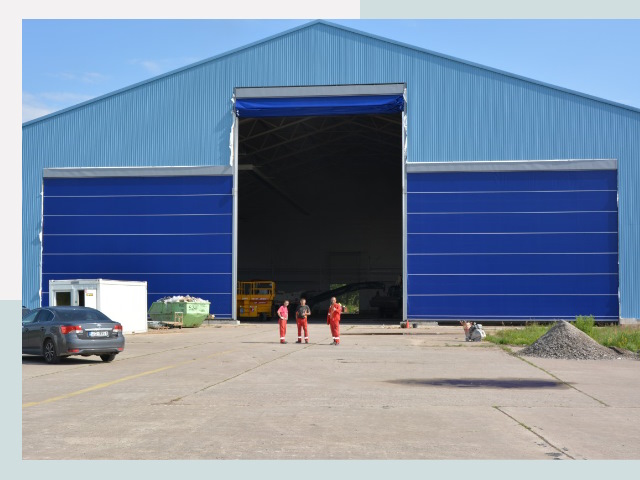 Ангарные ворота в Кинель от СтальСтрой-Кнл по цене 611 руб.