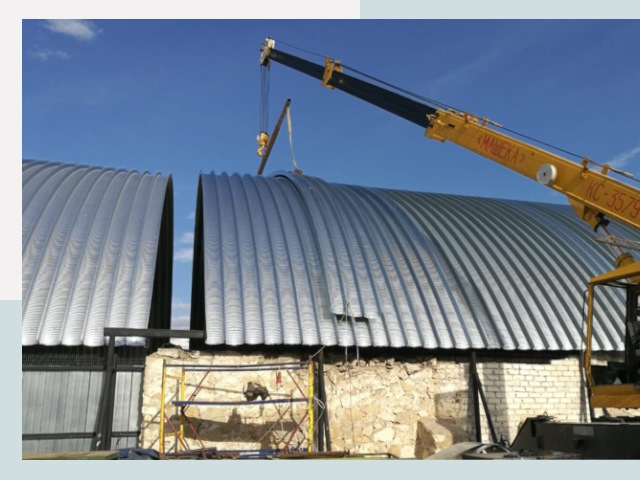 Реконструкция ангаров в Кинели от 611 руб.