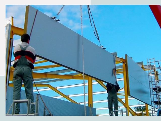 Монтаж сэндвич-панелей в Кинели от 611 руб.