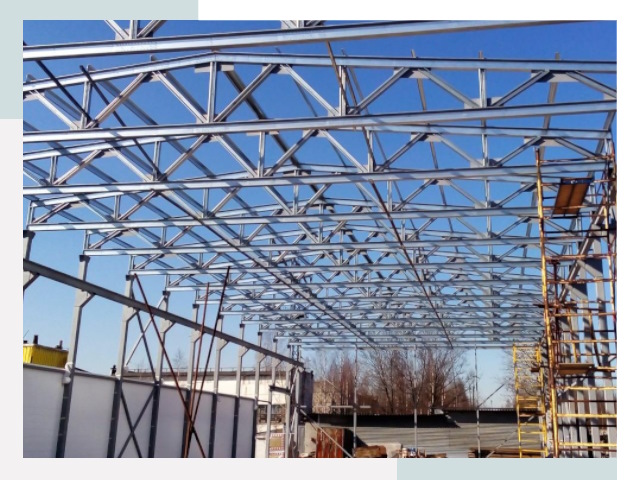 Металлокаркасы для складов в Кинели